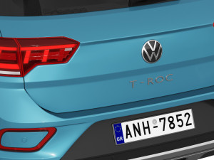 Volkswagen T-Roc 2022 3Dモデル