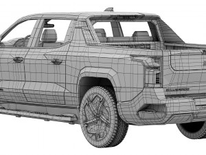 Chevrolet Silverado EV RST 3D Model