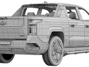 Chevrolet Silverado EV RST 3D Model