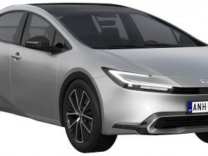 Toyota Prius 2023 3D Модель