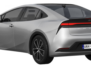 Toyota Prius 2023 3D Модель