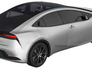 Toyota Prius 2023 3D Модель