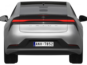Toyota Prius 2023 3D Модель