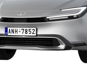 Toyota Prius 2023 3D Модель