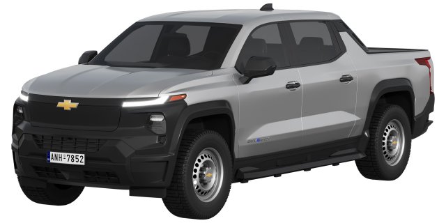 Chevrolet Silverado EV WT 3Dモデル .c4d .max .obj .3ds .fbx .stl .blend 