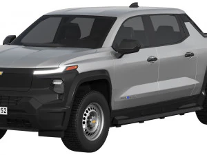 Шевроле Сильверадо EV WT 3D Модель