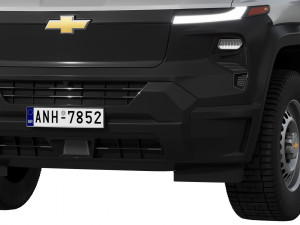 Chevrolet Silverado EV WT 3Dモデル