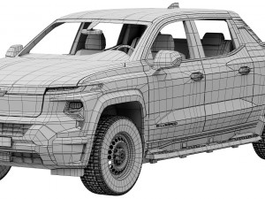 Chevrolet Silverado EV WT 3Dモデル