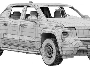 Chevrolet Silverado EV WT 3Dモデル