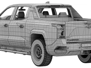 Шевроле Сильверадо EV WT 3D Модель