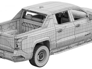 Шевроле Сильверадо EV WT 3D Модель