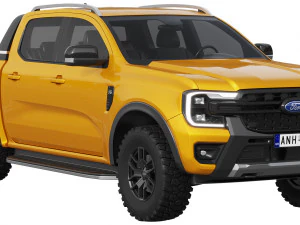 Ford-Ranger Wildtrak 2023 3D Model