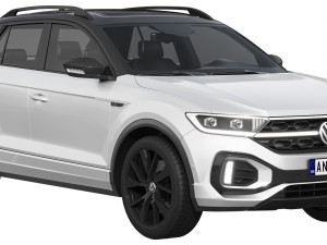 Volkswagen T-Roc R-line 2022 3Dモデル