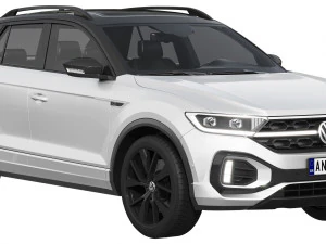 Volkswagen T-Roc R-line 2022 3D Model