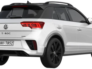 Volkswagen T-Roc R-line 2022 3D Model