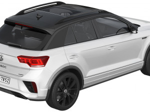 Volkswagen T-Roc R-line 2022 3Dモデル