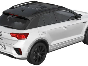 Volkswagen T-Roc R-line 2022 3D Model