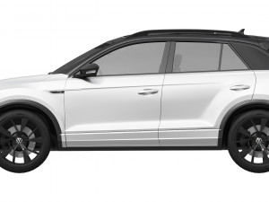 Volkswagen T-Roc R-line 2022 3Dモデル