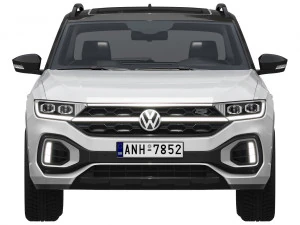 Volkswagen T-Roc R-line 2022 3D Model