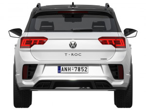Volkswagen T-Roc R-line 2022 3Dモデル