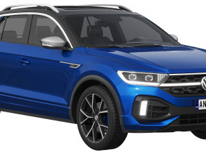 Volkswagen T-Roc R 2022 3D Модель