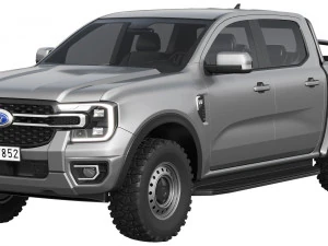 फोर्ड-रेंजर XLT 2023 3D मॉडल