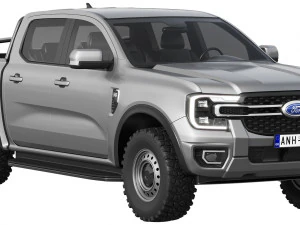 Ford-Ranger XLT 2023 3D Model