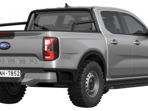 Ford-Ranger XLT 2023 3D Model