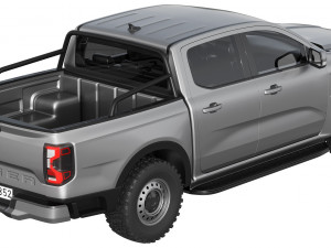Ford-Ranger XLT 2023 3D Model