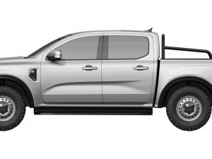 Ford-Ranger XLT 2023 3D Model