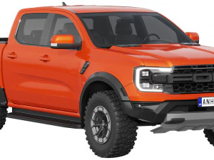 Ford-Ranger Raptor 2023 3D Model