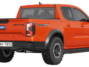 Ford-Ranger Raptor 2023 3D Model