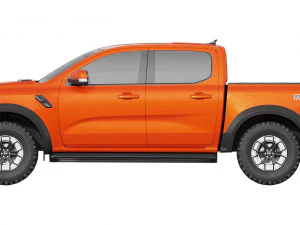 Ford-Ranger Raptor 2023 3D Model