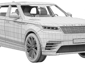 Land Rover Range Rover Velar 2023 3D Model