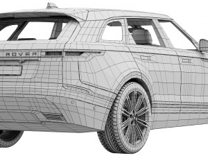 Land Rover Range Rover Velar 2023 3Dモデル