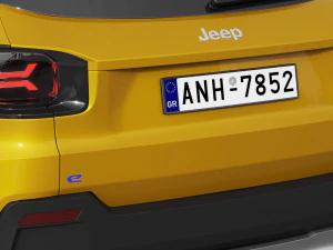 Jeep Avenger 3D Model