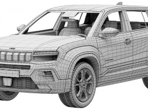 Jeep Avenger 3D Model