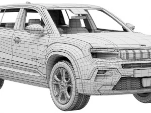 Jeep Avenger 3D Model