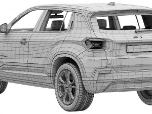 Jeep Avenger 3D Model
