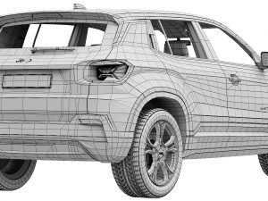 Jeep Avenger 3D Model