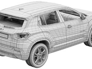 Jeep Avenger 3D Model