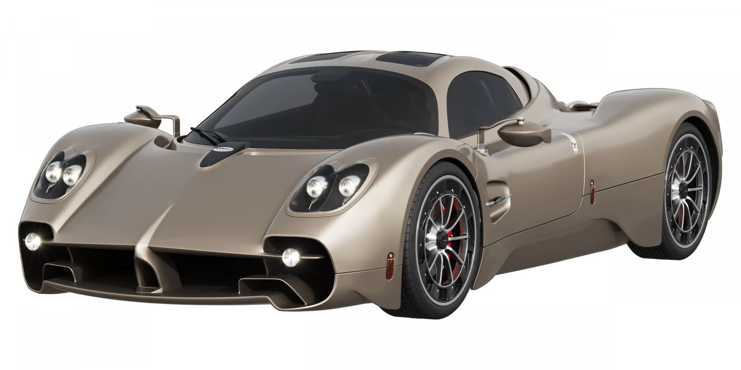 Pagani Utopia 3D Model .c4d .max .obj .3ds .fbx .stl .blend