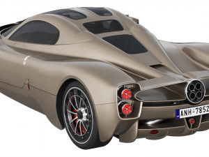 Pagani Utopia 3D मॉडल