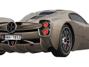 Pagani Utopia 3D मॉडल