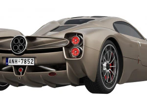 Pagani Utopia 3D Model