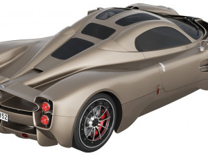 Pagani Utopia 3D मॉडल