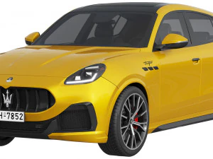 मासेराती ग्रेकेल ट्रोफियो 3D मॉडल