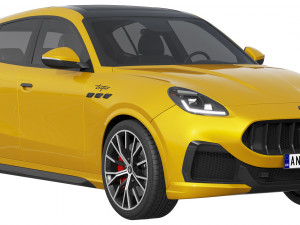 Maserati Grecale Trofeo 3D 模型