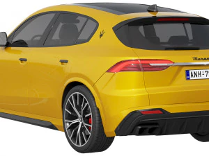 Maserati Grecale Trofeo 3D Model