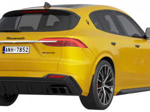 Maserati Grecale Trofeo 3D 模型